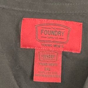 The Foundry Supply Company button down shirt